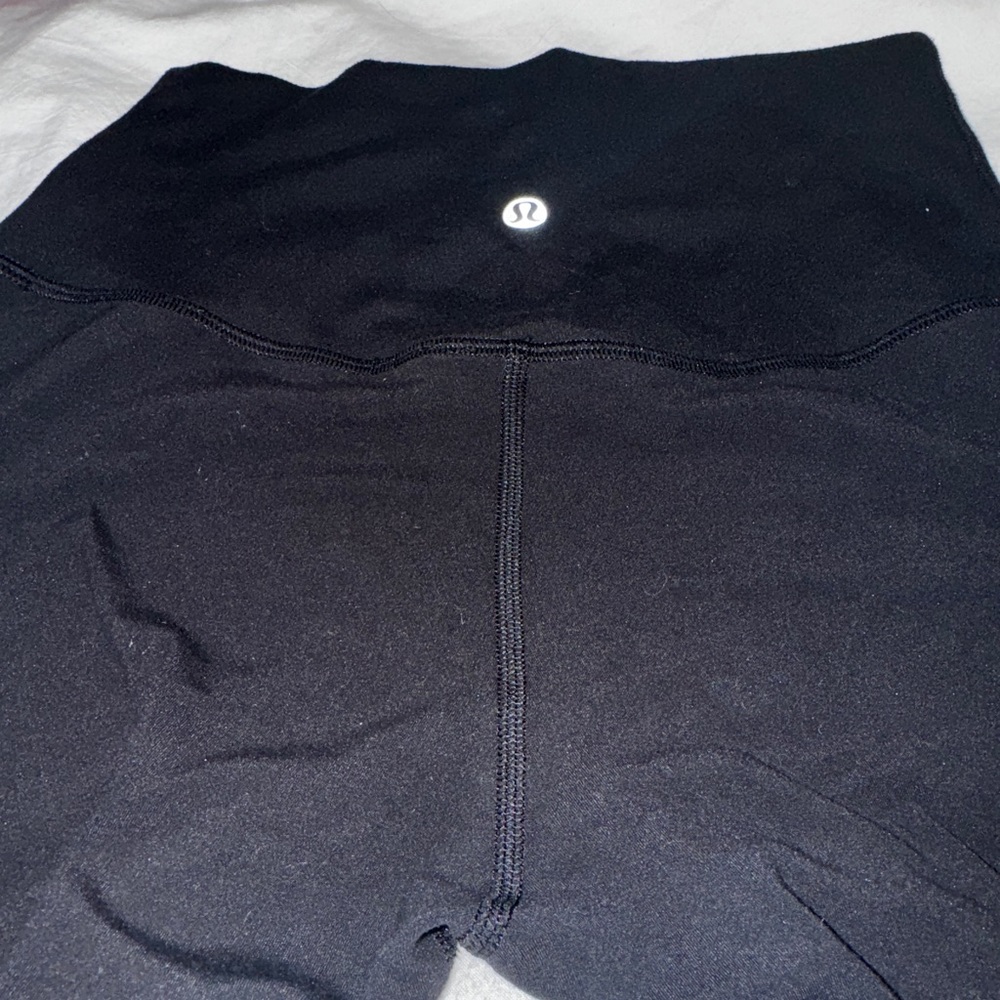 Black Lululemon align leggings size 4 25”
